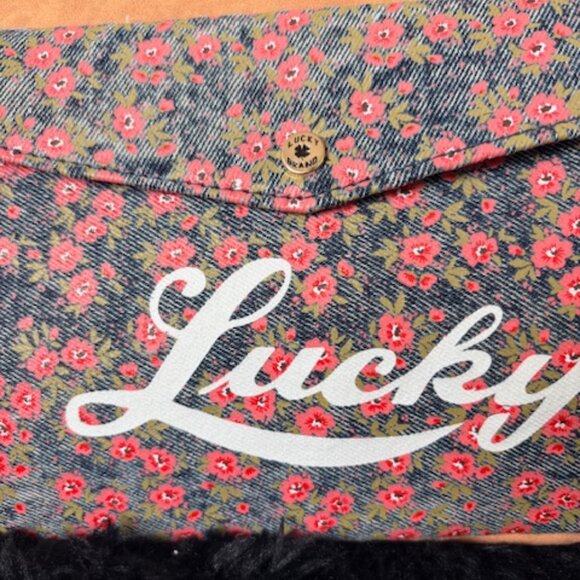 Lucky Brand Large Cosmetic Pouch - NWT - Picture 4 of 5